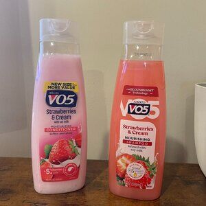 VO5  Shampoo Strawberries & Cream, VO5 Conditioner Strawberries & Cream